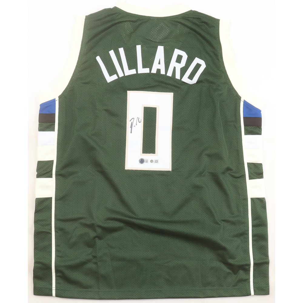 Damian Lillard Signed Jersey (Beckett & Lillard) at PristineAuction.com
