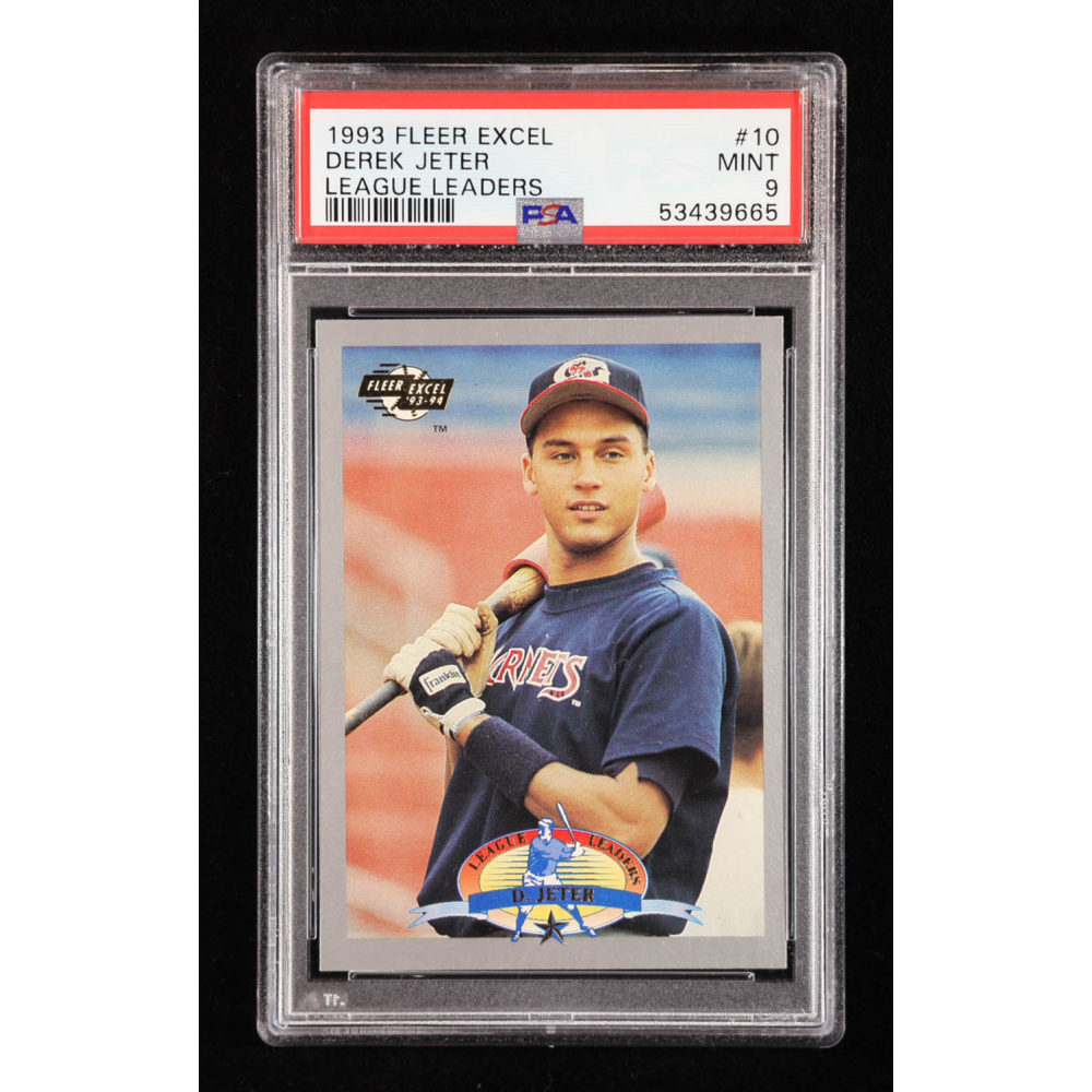 Derek Jeter 1993-94 Excel League Leaders #10 (PSA 9) at PristineAuction.com