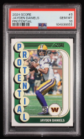 Jayden Daniels 2024 Score Protential #3 RC (PSA 10) at PristineAuction.com