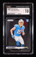 Ladd McConkey 2024 Panini Prizm #365 RC (CGC 10) at PristineAuction.com