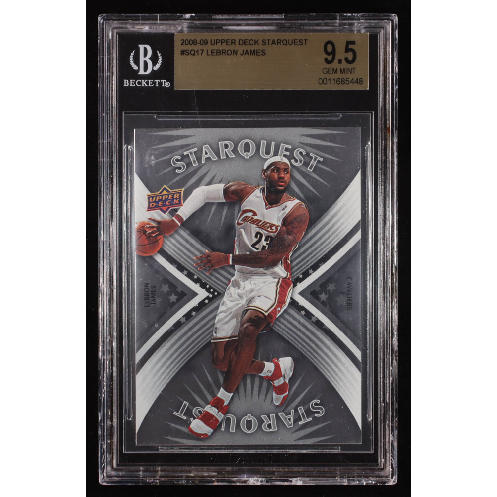 2008 upper deck lebron james