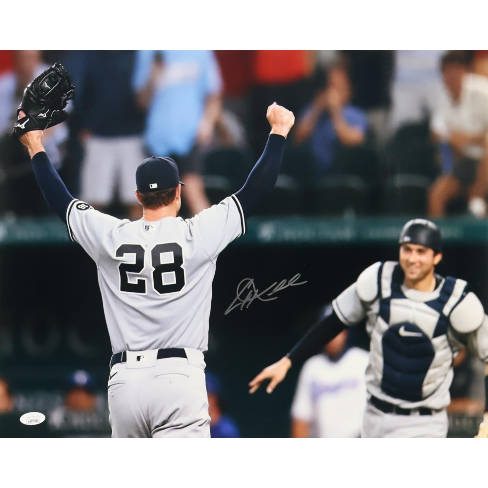 Corey Kluber Signed Yankees 16x20 Photo (JSA) at PristineAuction.com