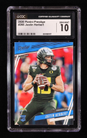 Justin Herbert 2020 Prestige #266 RC (CGC 10) at PristineAuction.com