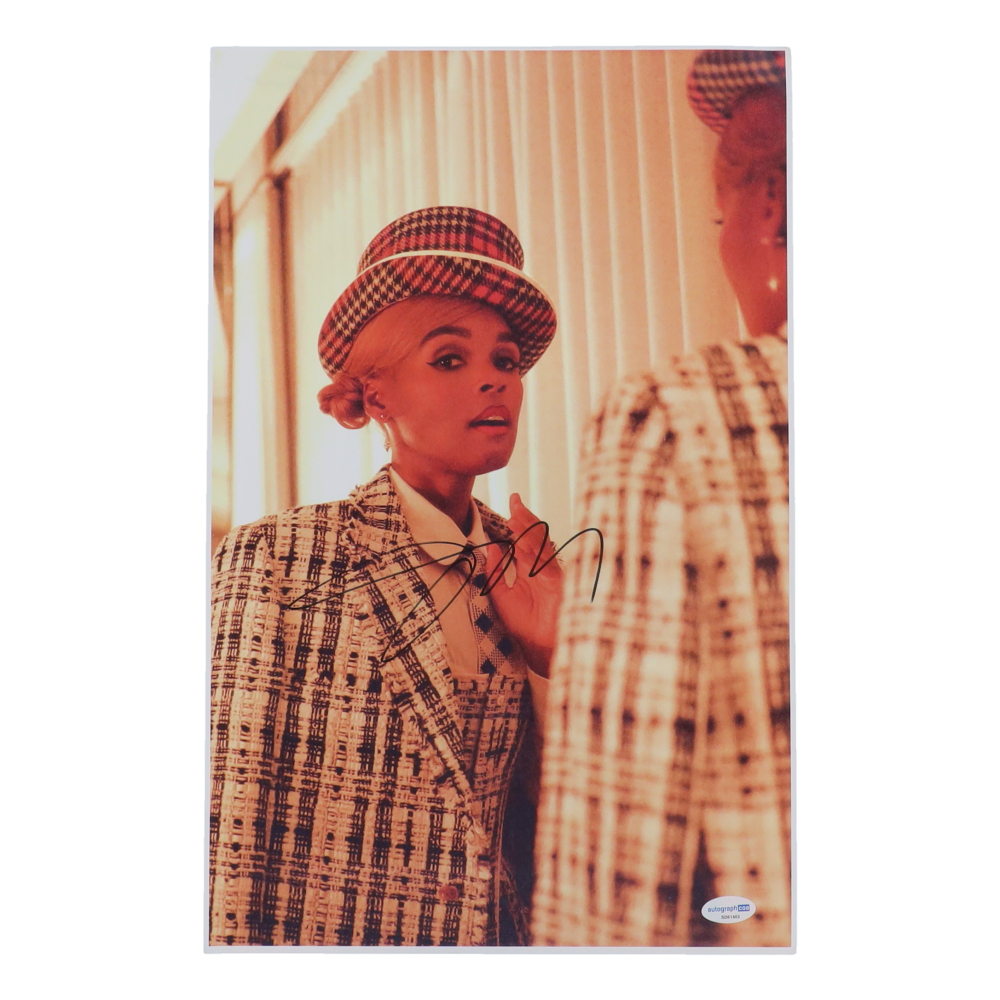 Janelle Monae Signed 11x17 Photo (ACOA) at PristineAuction.com