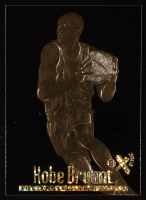 Kobe Bryant 1996-97 Skybox EX-2000 23KT Gold Card Black #NNO RC at PristineAuction.com