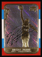 Michael Jordan 1998 Fleer 23KT Gold 1986 Rookie Signature Series Prism Holo Refractor #NNO at PristineAuction.com