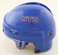 K'Andre Miller Signed Rangers Mini Helmet (Fanatics) at PristineAuction.com