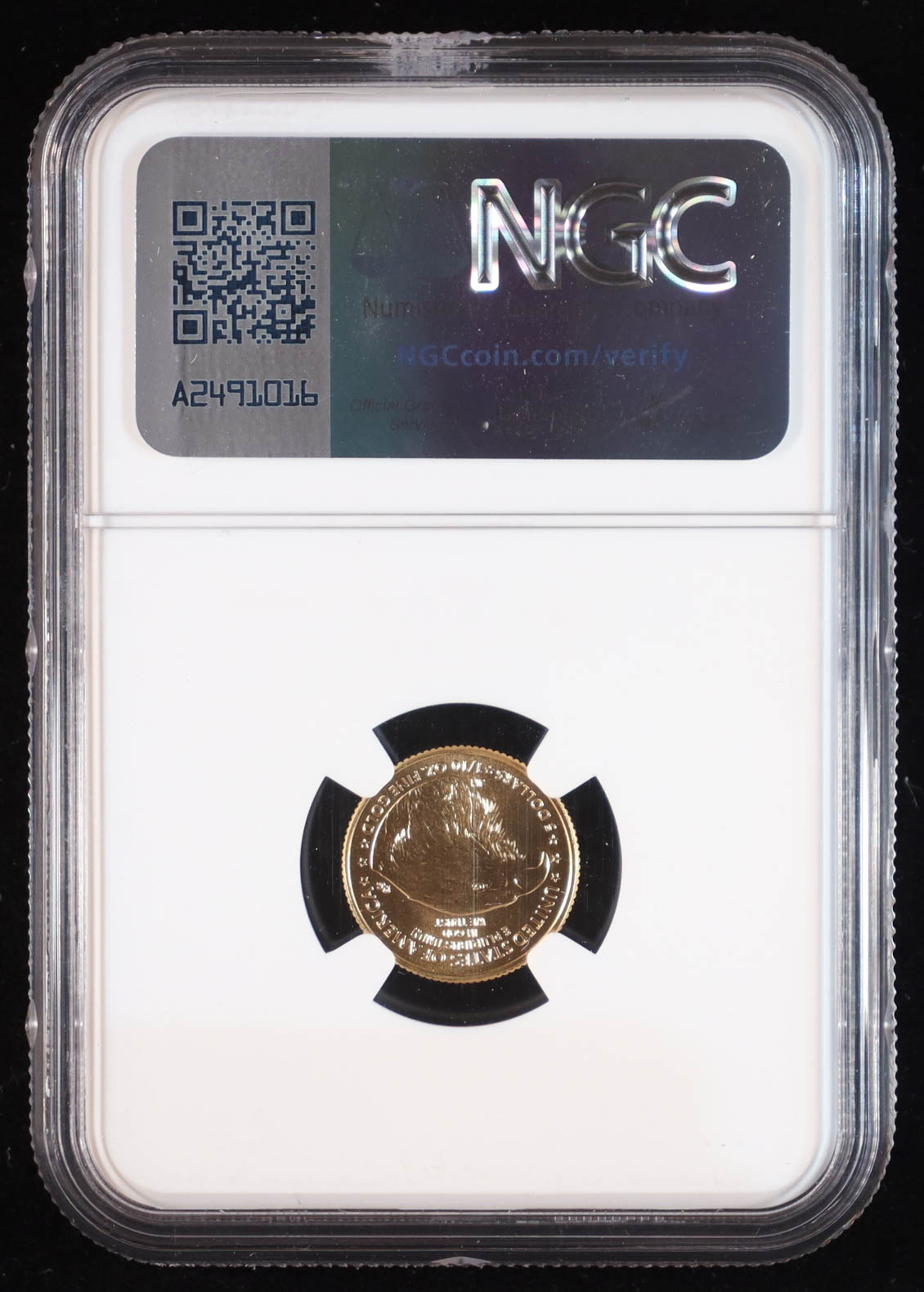 2025 American Gold Eagle $5 Coin - 1/10 Oz. Gold - Official Red Book Label (NGC MS70) at PristineAuction.com 2025 American Gold Eagle $5 Coin - 1/10 Oz. Gold - Official Red Book Label (NGC MS70) at PristineAuction.com
