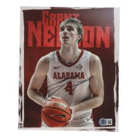 Grant Nelson Signed Alabama Crimson Tide 8x10 Photo (Beckett) at PristineAuction.com