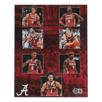 2024-25 Alabama Crimson Tide Basketball 8x10 Photo Team-Signed by (6) with Mark Sears, Lebaron Philon, Lattrell Wrightsell Jr., Chris Youngblood (Beckett) at PristineAuction.com