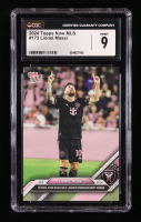 Lionel Messi 2024 Topps Now MLS #173 (CGC 9) at PristineAuction.com