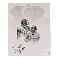 Kendrick Law Signed Alabama Crimson Tide 8x10 Photo (Beckett) at PristineAuction.com