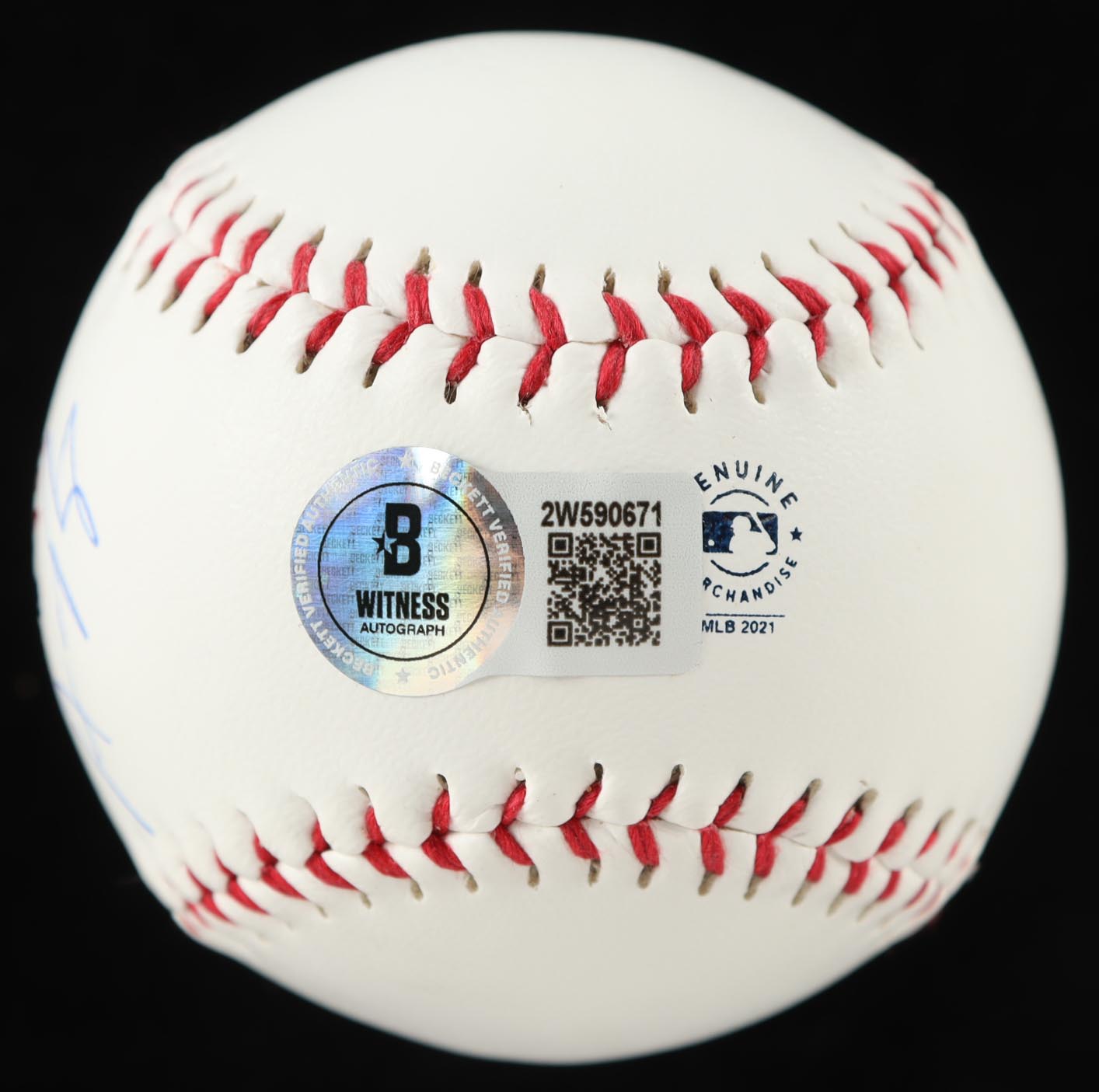 Austin Riley Signed Braves 2021 World Series Champions Logo Baseball (Beckett) at PristineAuction.com Austin Riley Signed Braves 2021 World Series Champions Logo Baseball (Beckett) at PristineAuction.com