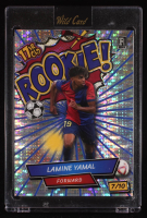 Lamine Yamal 2024 Wild Card Comix 17 Year Old Rookie! Blue Silver Pulsar #LY1 RC #7/10 at PristineAuction.com
