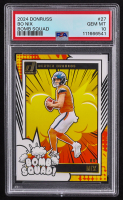 Bo Nix 2024 Donruss Bomb Squad #27 RC (PSA 10) at PristineAuction.com