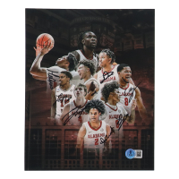 2024-25 Alabama Crimson Tide Basketball 8x10 Photo Team-Signed by (8) with Chris Youngblood, Mark Sears, Lebaron Philon, Aden Holloway (Beckett) at PristineAuction.com