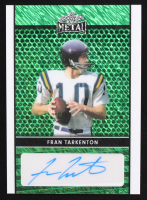 Frank Tarkenton Signed 2024 Leaf Metal Autograph Green Shimmer #LA-FT2 #4/6 at PristineAuction.com