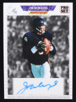 Jim McMahon Signed 2024 Leaf Pro Set Autograph Silver Shimmer #89A-JM4 #1/2 at PristineAuction.com