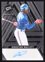 Sebastian Walcott Signed 2024 Leaf Press Pass Premium Autograph #BA-SW1 #162/199 at PristineAuction.com