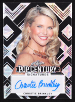 Christie Brinkley Signed 2022 Leaf Pop Century Wave #BA-CB1 #5/6 at PristineAuction.com