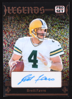 Brett Favre Signed 2024 Leaf Pro Set Pure Legends Bronze Sparkle #L-BF1 #1/6 at PristineAuction.com