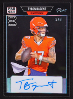 Tyson Bagent Signed 2023 Leaf Pro Set Pure Blue #PSA-TB2 #5/6 RC at PristineAuction.com