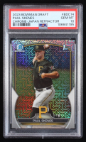 Paul Skenes 2023 Bowman Chrome Draft Japan Refractors #BDC14 (PSA 10) at PristineAuction.com