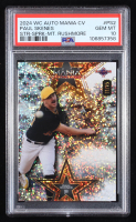 Paul Skenes 2024 Wild Card Auto Mania American Baseball MT. Rushmore Star Sparkle #AMASPS2 RC #11/15 (PSA 10) at PristineAuction.com