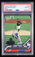 Paul Skenes RC / Shohei Ohtani2024 Topps Now Red #264 #8/10 (PSA 10) at PristineAuction.com
