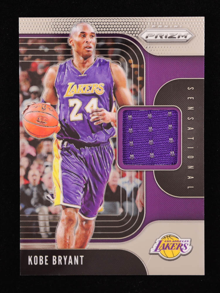 Kobe Bryant 2019-20 Panini Prizm Sensational Swatches #75