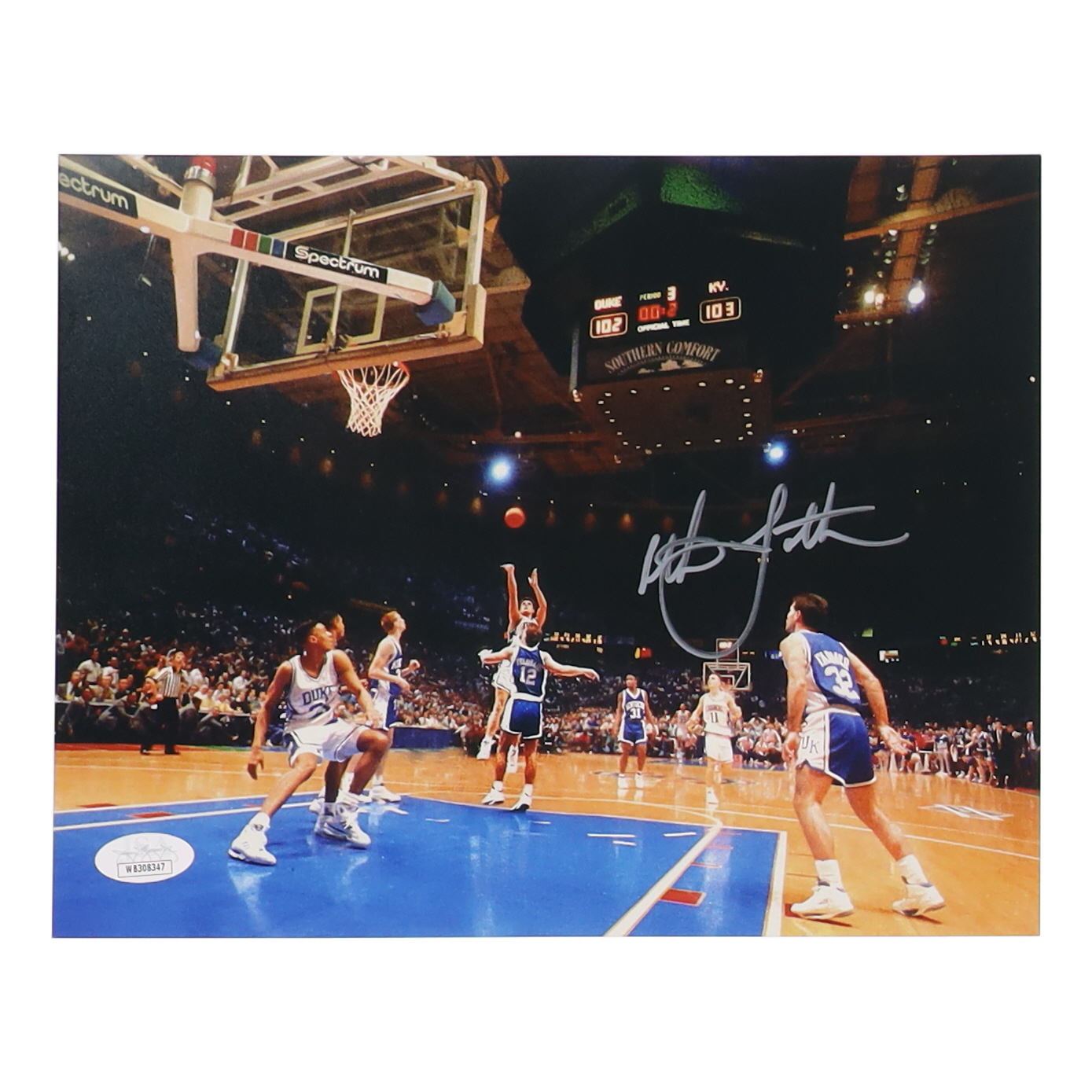 Christian Laettner Signed Duke Blue Devils 8x10 Photo (JSA) at PristineAuction.com Christian Laettner Signed Duke Blue Devils 8x10 Photo (JSA) at PristineAuction.com