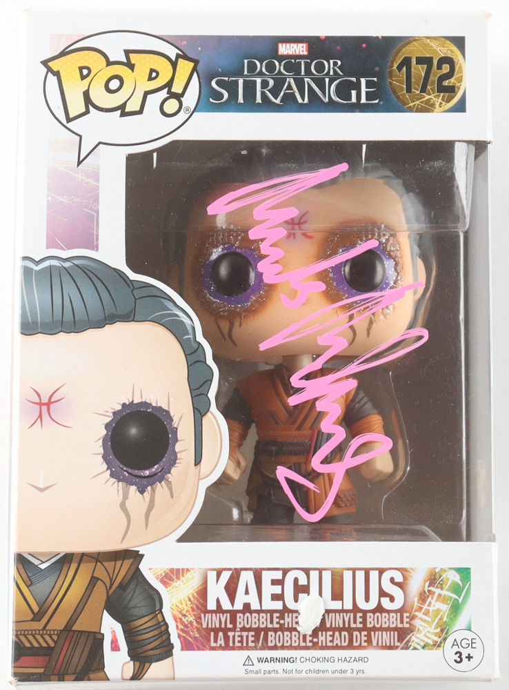 Mads Mikkelsen Signed "Doctor Strange" #172 Ancient One Bobble-Head Funko Pop! Vinyl Figure (JSA) at PristineAuction.com Mads Mikkelsen Signed "Doctor Strange" #172 Ancient One Bobble-Head Funko Pop! Vinyl Figure (JSA) at PristineAuction.com