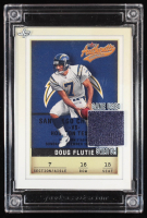 Doug Flutie 2022 Jersey Fusion Game Used Swatch #DF01 at PristineAuction.com