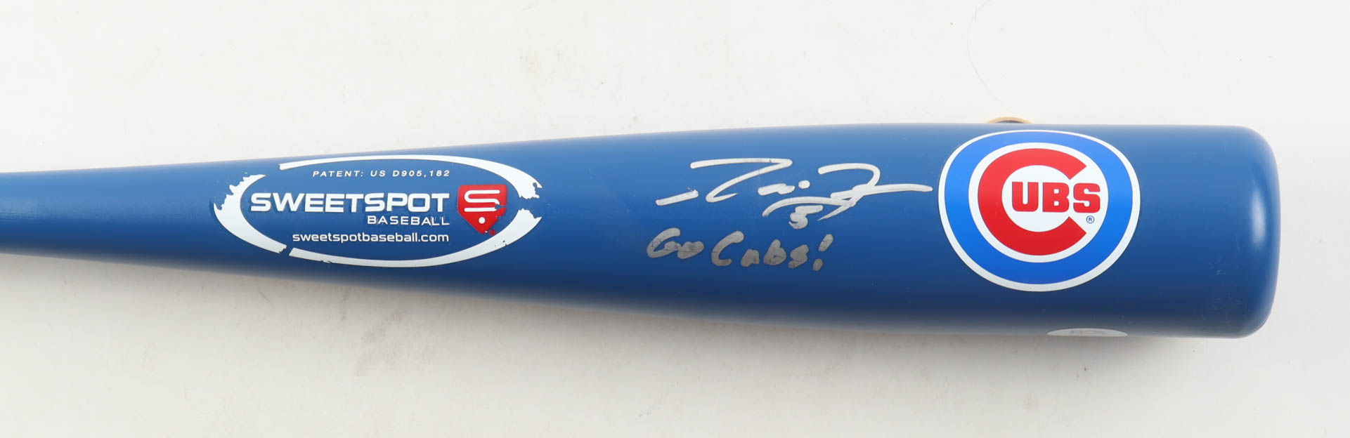 Reed Johnson Signed Cubs Official MLB Plastic Baseball Bat Inscribed "Go Cubs!" (PSA) at PristineAuction.com Reed Johnson Signed Cubs Official MLB Plastic Baseball Bat Inscribed "Go Cubs!" (PSA) at PristineAuction.com