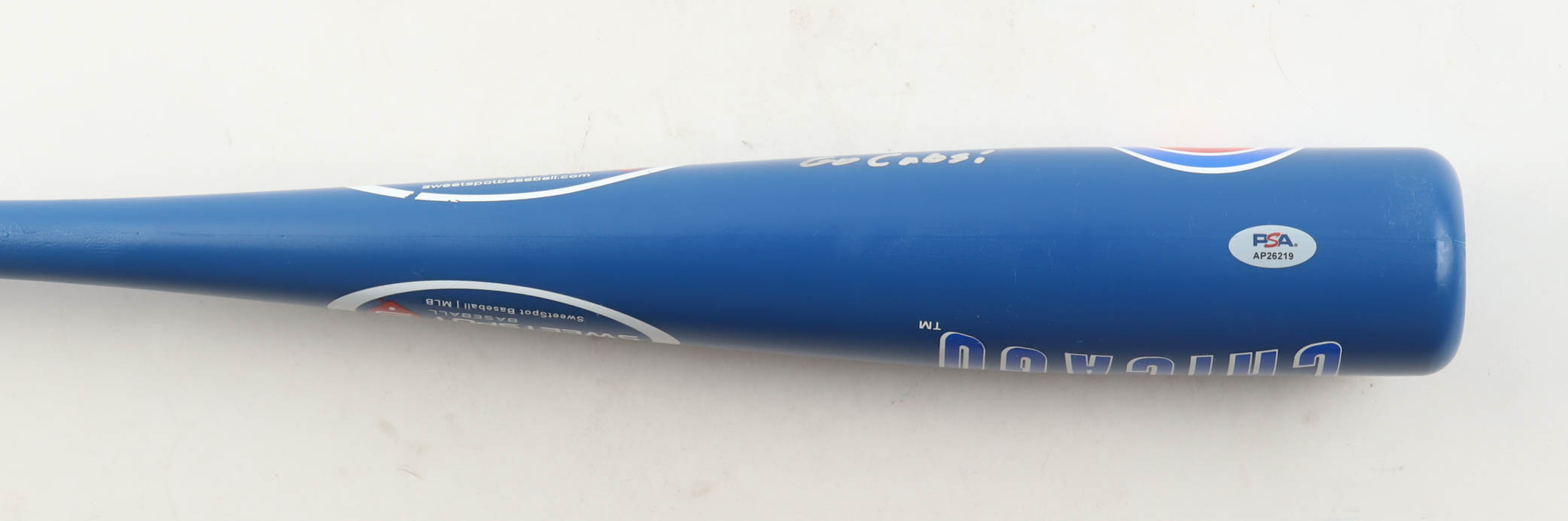 Reed Johnson Signed Cubs Official MLB Plastic Baseball Bat Inscribed "Go Cubs!" (PSA) at PristineAuction.com Reed Johnson Signed Cubs Official MLB Plastic Baseball Bat Inscribed "Go Cubs!" (PSA) at PristineAuction.com