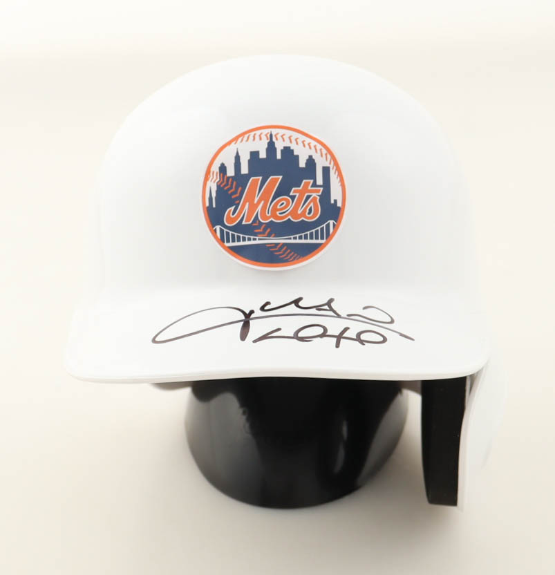 Juan Soto Signed Mets Mini Batting Helmet (MLB) at PristineAuction.com Juan Soto Signed Mets Mini Batting Helmet (MLB) at PristineAuction.com