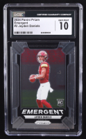 Jayden Daniels 2024 Panini Prizm Emergent #2 RC (CGC 10) at PristineAuction.com