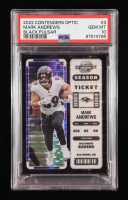 Mark Andrews 2022 Panini Contenders Optic Black Pulsar #3 #2/5 (PSA 10) at PristineAuction.com