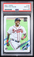 Cristian Pache 2021 Topps #187 RC (PSA 10) at PristineAuction.com