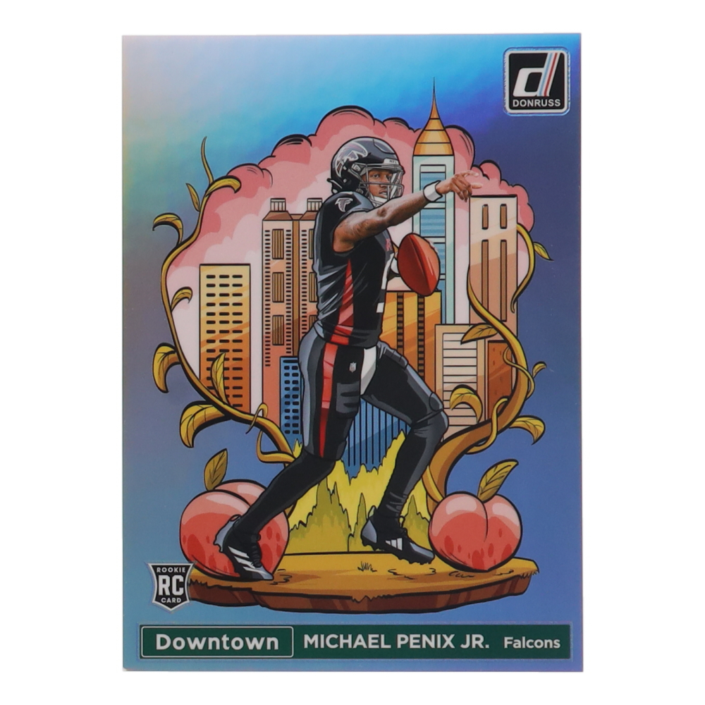 Michael Penix Jr. 2024 Donruss Downtown! Oversize #14 RC
