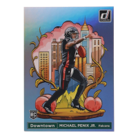 Michael Penix Jr. 2024 Donruss Downtown! Oversize #14 RC at PristineAuction.com