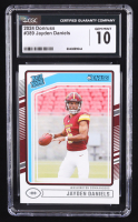 Jayden Daniels 2024 Donruss #389 RR RC (CGC 10) at PristineAuction.com