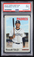 Fernando Tatis Jr. 2019 Topps Heritage #517 RC (PSA 9) at PristineAuction.com