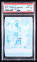 Matthew Stafford / Mark Sanchez 2009 SAGE HIT Make Ready Cyan #52 RC #38/50 (PSA 10) at PristineAuction.com