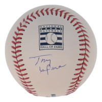 Tony LaRussa Signed Hall of Fame Logo OML Baseball (JSA) at PristineAuction.com