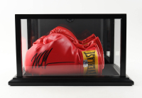 Mike Tyson Signed Pair of Everlast Boxing Gloves in Display Case (Tyson) at PristineAuction.com