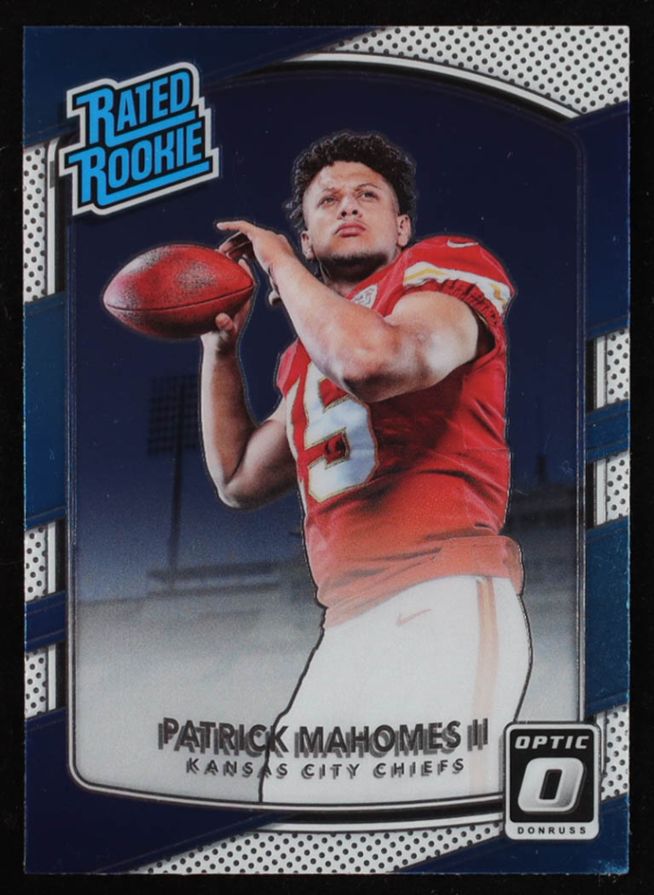 Patrick Mahomes II 2017 Donruss Optic Rated Rookie #177 RC