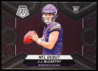 JJ McCarthy 2024 Panini Mosaic #275 DEB RC at PristineAuction.com