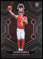 Jayden Daniels 2024 Panini Mosaic #302 RC at PristineAuction.com
