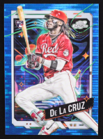 Elly De La Cruz 2024 Topps Cosmic Chrome Blue Moon Refractors #44 RC #11/99 at PristineAuction.com